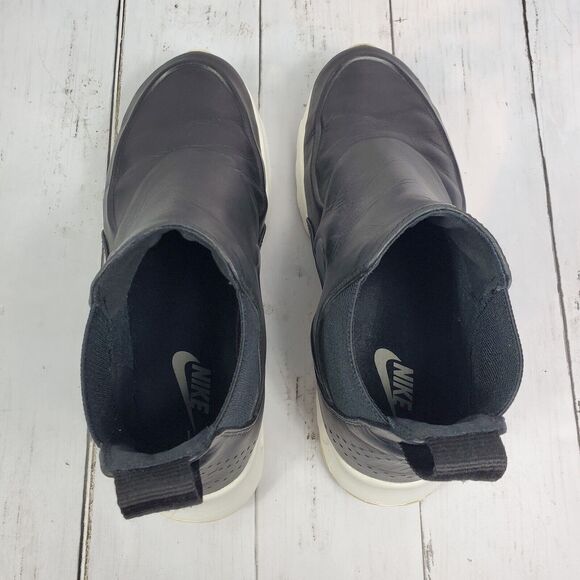 Nike Air Max Thea Mid Sneaker Boots Sail Women’s Size 6 Black White 859550-001 - Picture 9 of 15